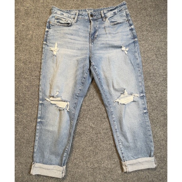 a.n.a Denim - a.n.a. A New Approach Jeans Womens Size 10 Blue Mid Rise Boyfriend Medium Wash